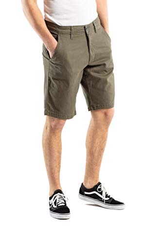 Reell Flex Grip Chino Short, Olive 30 Artikel-Nr.1203-005 - 01-001 von Reell