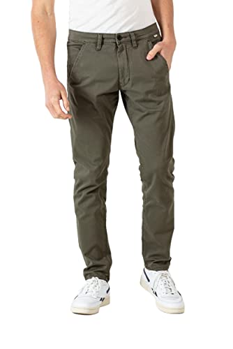 Reell Flex Tapered Chino Olive 38/32 von Reell