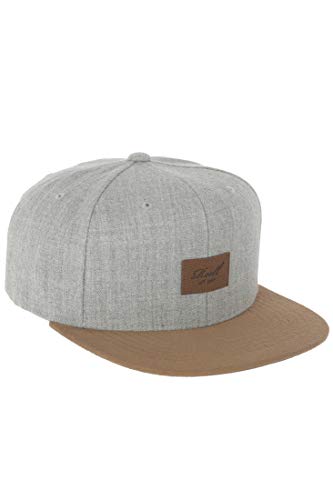 Reell Herren Kappe Suede Cap (Heather Light Grey) (One Size) von Reell