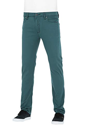 Reell Jeans Pants Men Skin Slim Fit, Tundra Blue 32/32 Artikel-Nr.1100-1001 von Reell