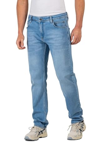 Reell Nova 2 Light Blue Stone 30/30 Hose für Männer, Herrenjeans, Tapered Fit von Reell