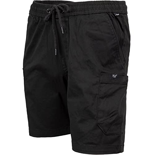 Reell Reflex Easy Cargo Shorts Herren (Black, L) von Reell