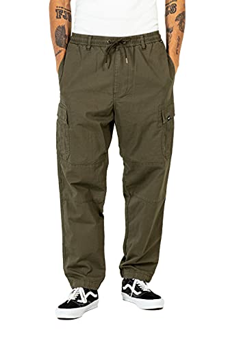 Reell Reflex Loose Cargo, Herrenhose (Dark Olive, M Long) von Reell