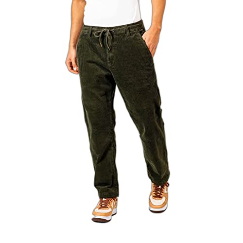 Reell Reflex Loose Chino Dark Green Cord L normal von Reell