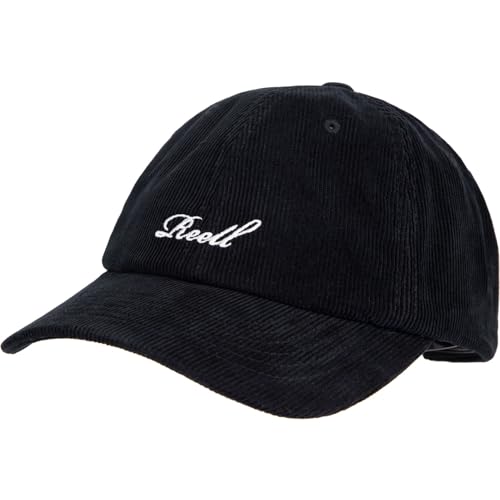Reell Single Script Cord Snapback Cap (OS, Black) von Reell