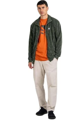 Reell Smooth Zip Sweatshirt Jasper Green M von Reell