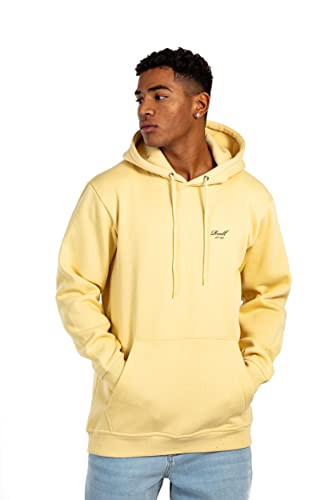 Reell Staple Logo Hoodie Dirty Yellow L von Reell