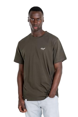 Reell Staple Logo T-Shirt Dark Matter M von Reell