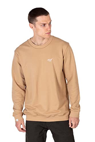 Reell Staple Terry Crewneck Shroom Brown L von Reell