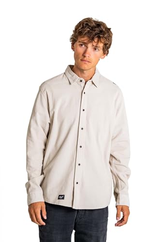 Reell Strike Shirt Oatmeal M von Reell