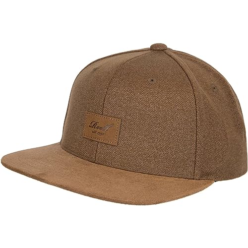 Reell Suede Snapback Cap (OS, Latte Brown) von Reell