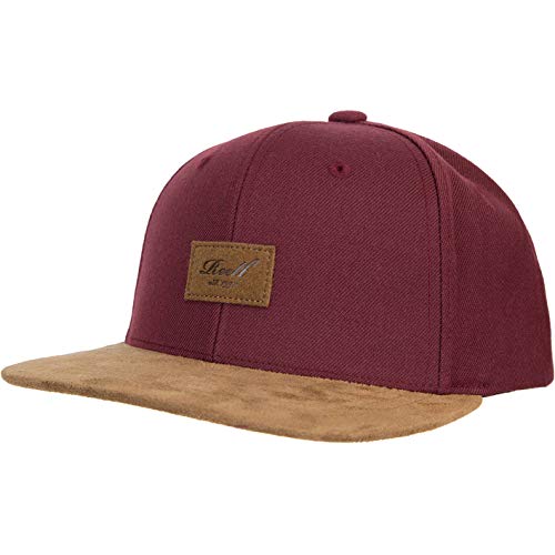 Reell Suede Snapback Cap (one Size, Maroon) von Reell