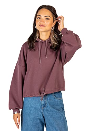 Reell Women Naomi Hoodie Mauve Purple XL von Reell