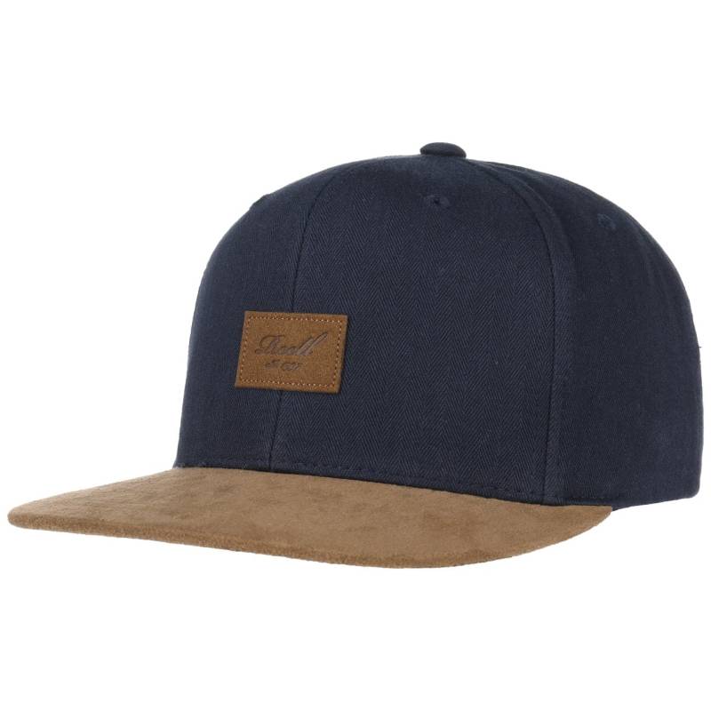 Suede 6 Panel Snapback Cap by Reell von Reell