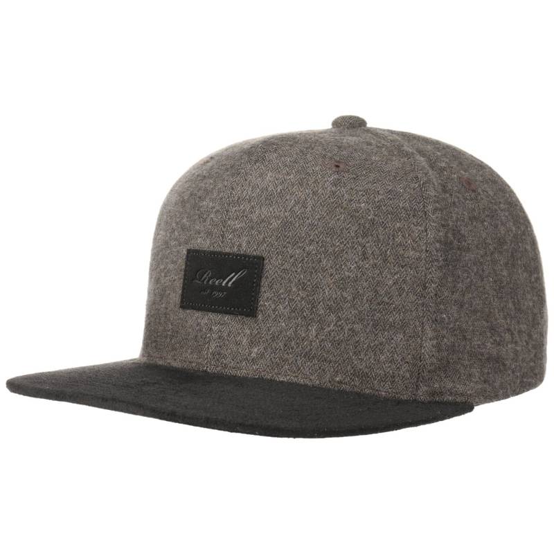 Suede 6 Panel Snapback Cap by Reell von Reell