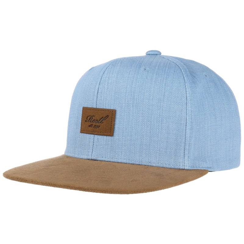 Suede 6 Panel Snapback Cap by Reell von Reell