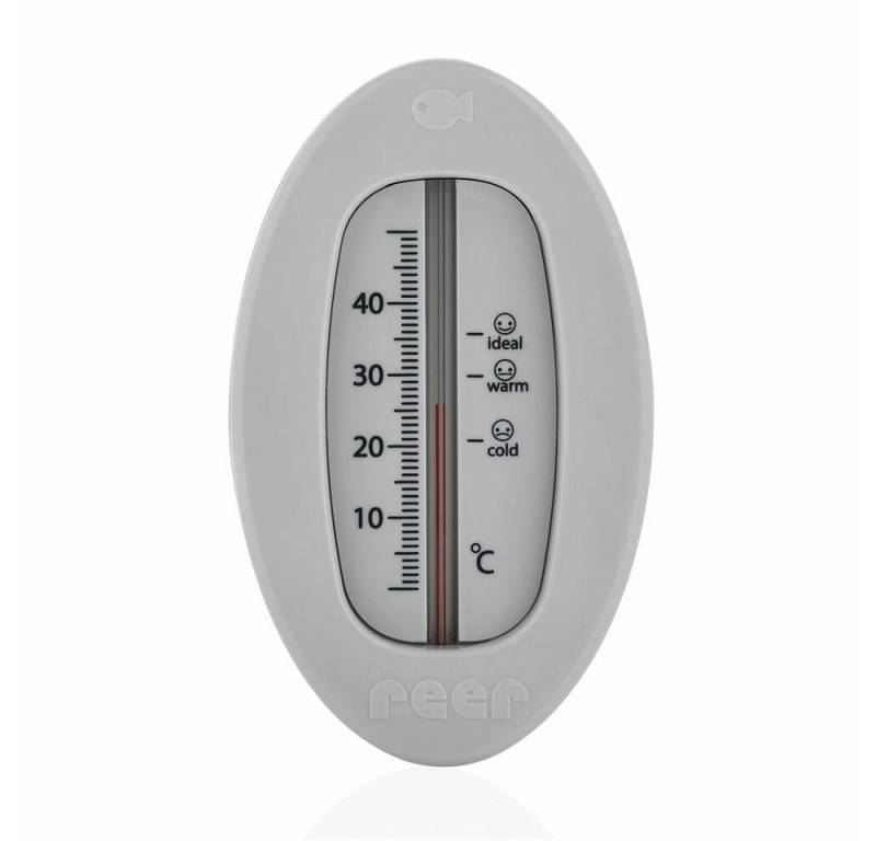 Reer Badethermometer Oval Grau von Reer