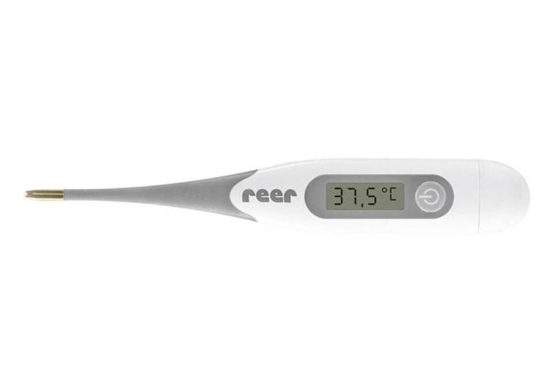 Reer Fieberthermometer Fieberthermomter ExpressTemp Digital, weiß/grau, 1-tlg. von Reer