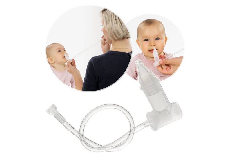 Reer Nasensauger Baby Nasensauger mit Schlauch von Reer