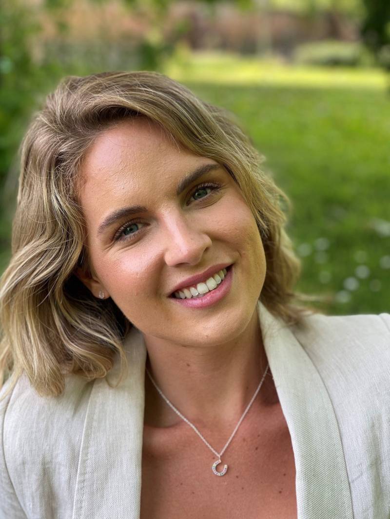 Regenbogen Kubikzirkonia Hufeisen Kette Sterling Silber Schmuck von ReevesReevesJewels