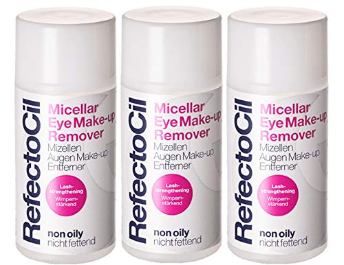 3er Refectocil Micellar Eye Make-Up Remover Augen Make-Up Entferner 150 ml von Refectocil