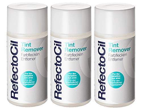 3er Refectocil Tint Remover Farbflecken Entferner für Augenbrauen und Wimpernfarbe 150 ml von Refectocil