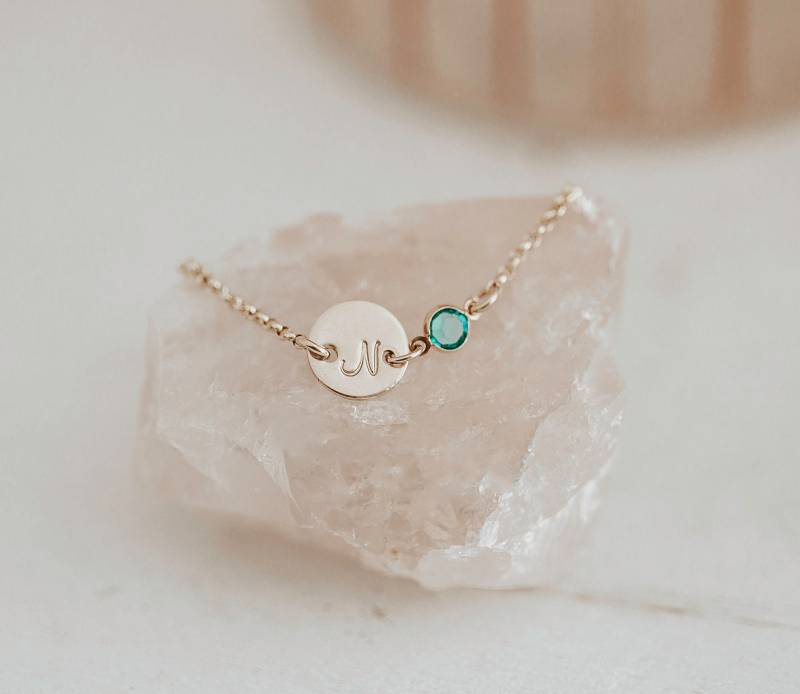 Geburtsstein Armband - Für Mama in Silber Oder Gold Geschenk Oma von ReflectionOfMemories