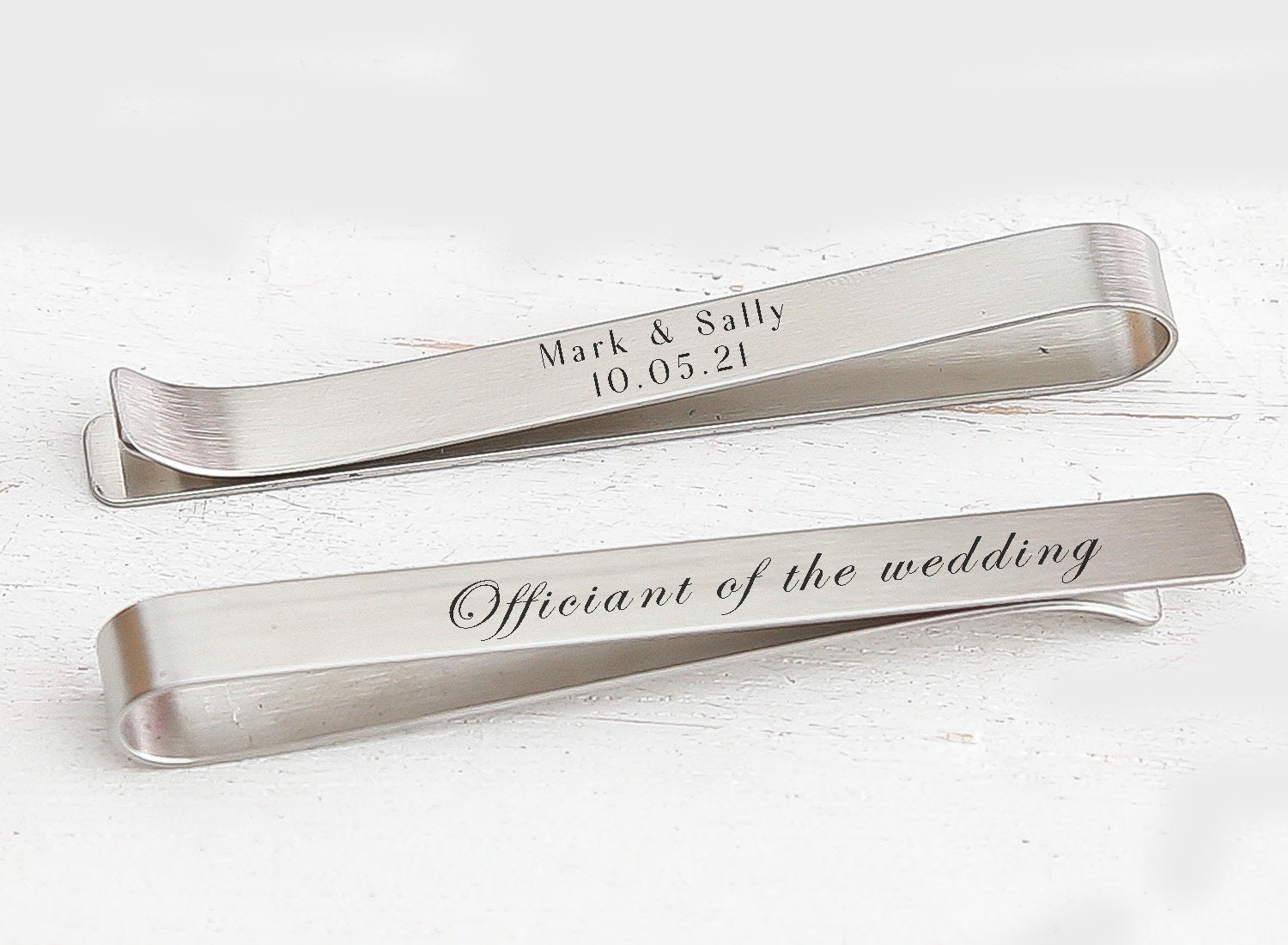 Personalisiertes Geschenk Für Männer - Officiant Tie Clip Bar Hochzeit Party Krawattenclip Meinen Pfarrer Vorschlag von ReflectionOfMemories