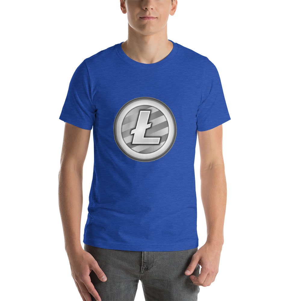 Litecoin Crypto-Kurzarm Unisex T-Shirt von ReflektCo