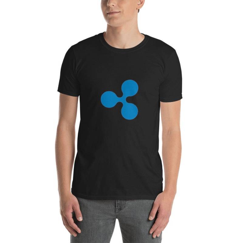 Ripple Xrp Kryptowährung Kurzarm Unisex T-Shirt von ReflektCo