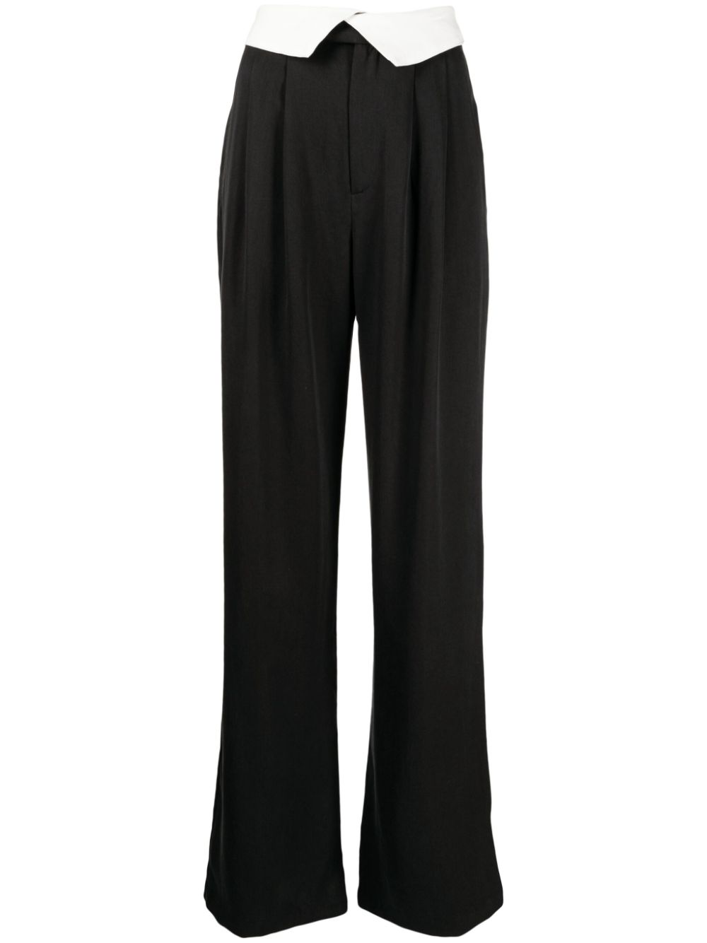 Reformation Hose mit geradem Bein - Schwarz von Reformation