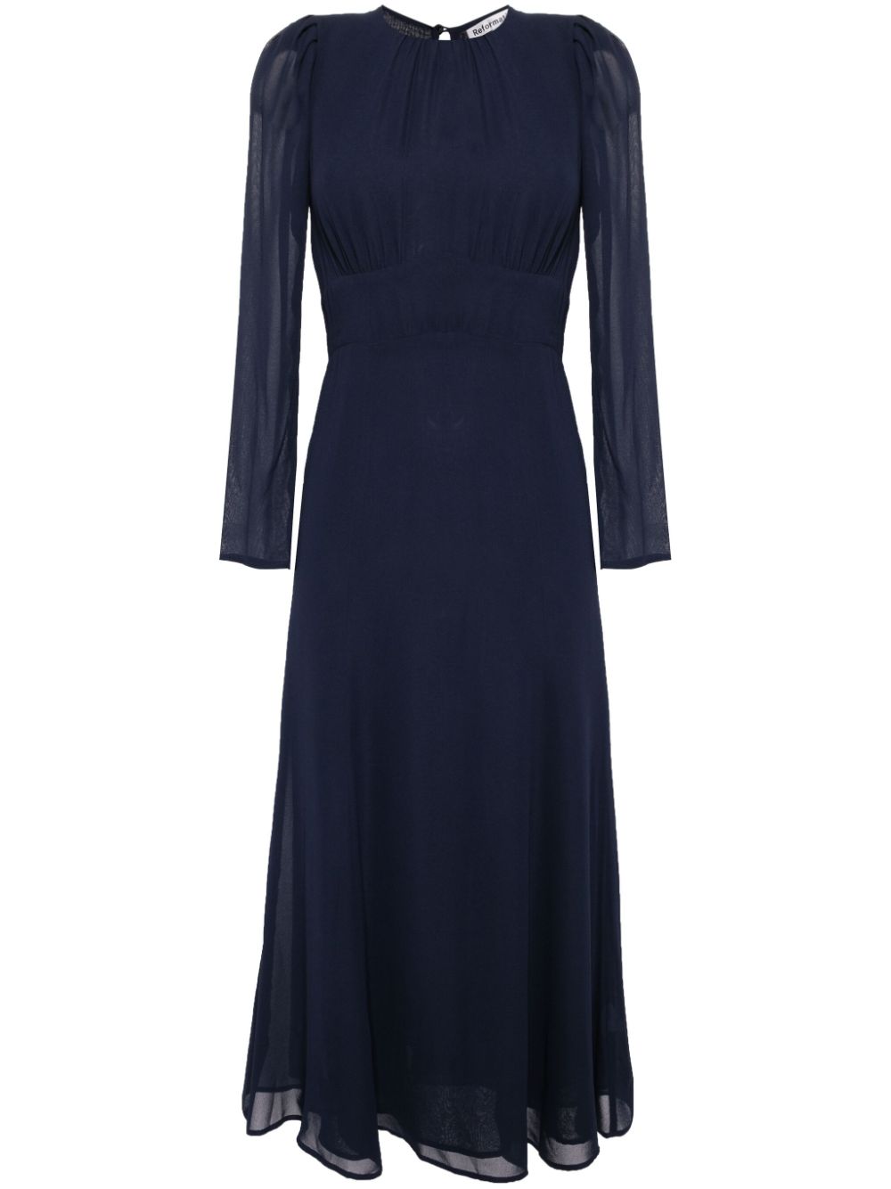 Reformation Lysander Midikleid - Blau von Reformation