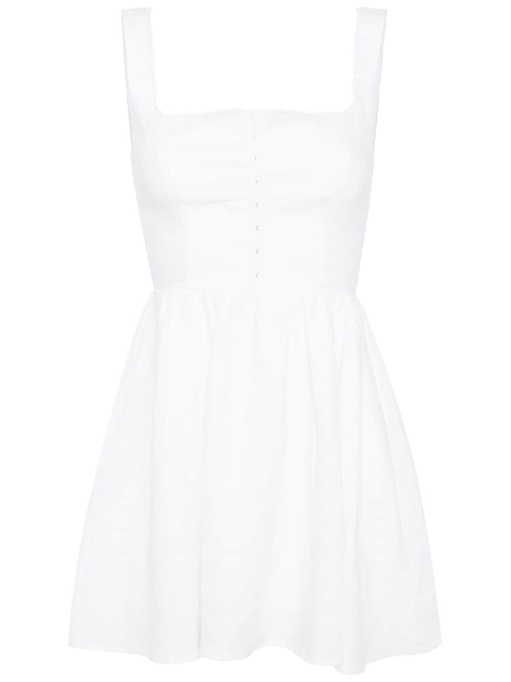 Reformation Sheri Leinenkleid - Weiß von Reformation