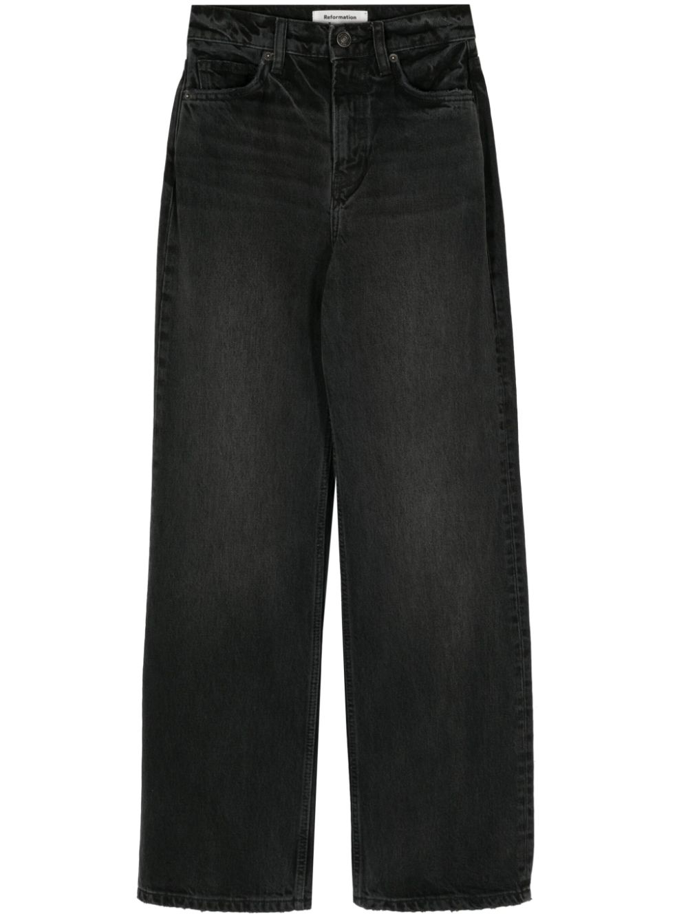 Reformation Wilder Jeans - Schwarz von Reformation