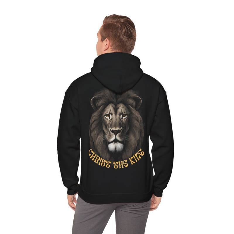 Christ Is King - Sola Scriptura Unisex Hooded Sweatshirt, Christian Hoodie, Jesus Lion, Löwe Christ Is King - Sola Scriptura Unisex Hooded Sweatshirt, Christian Hoodie, Jesus Lion, Löwe von ReformedStatements
