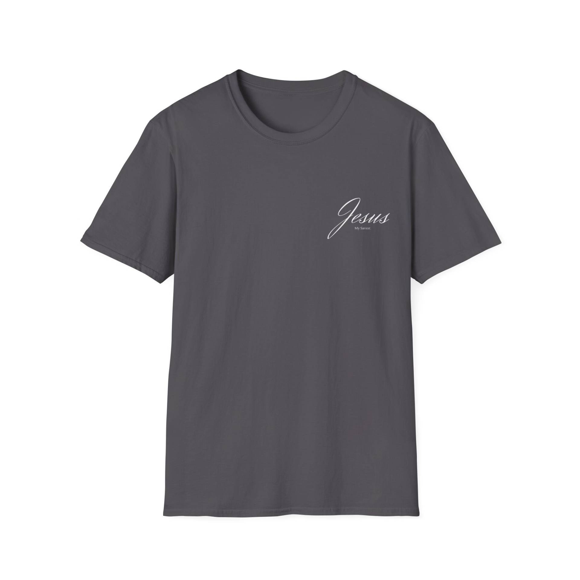 Jesus, My Savior - Unisex T-Shirt, Minimalistic Christian Tshirt Jesus Savior, Jesus Retter, Rettet Jesus, My Savior - Unisex T-Shirt, Minimalistic Christian Tshirt Jesus Savior, Jesus Retter, Rettet von ReformedStatements