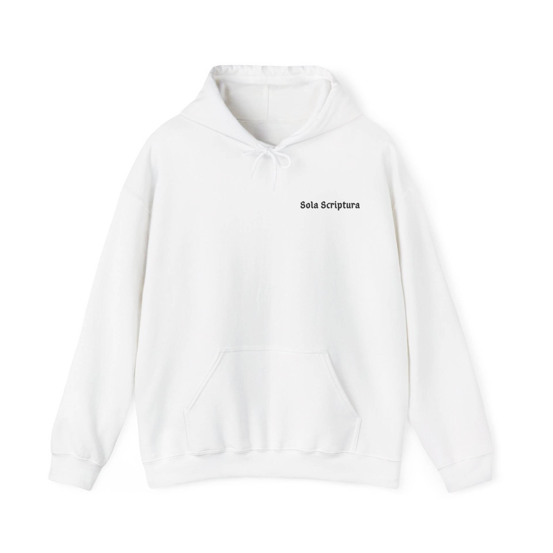 Sola Scriptura Edition Jedes Knie Wird Sich Beugen - Römer 12, 11 Unisex Hooded Sweatshirt, Christliches Christus Kyrios Sola Scriptura Edition Jedes Knie Wird Sich Beugen - Römer 12, 11 Unisex Hooded Sweatshirt, Christliches Christus Kyrios von ReformedStatements