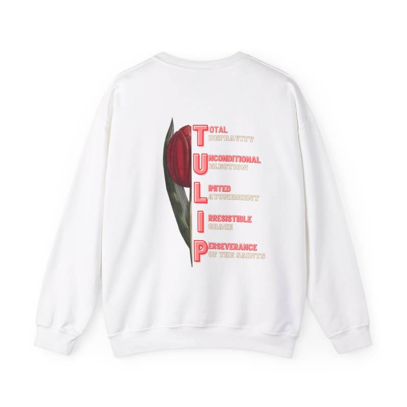 Sola Scriptura Edition Tulip - Unisex Crewneck Sweatshirt Calvin Sweatshirt, Calvinismus, Martin Luther, Reformation, Reformed Sola Scriptura Edition Tulip - Unisex Crewneck Sweatshirt Calvin Sweatshirt, Calvinismus, Martin Luther, Reformation, Reformed von ReformedStatements