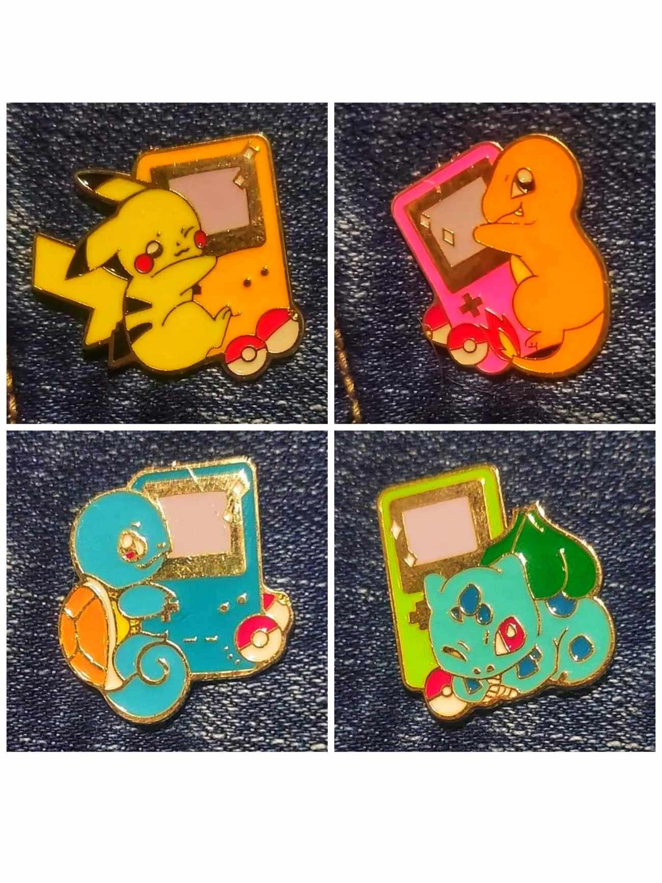 Pin Set - 4 Stück Emaille Metall Badge Brosche Hut Pins Fang Spiel Pin Set - 4 Stück Emaille Metall Badge Brosche Hut Pins Fang Spiel von RefractedStar