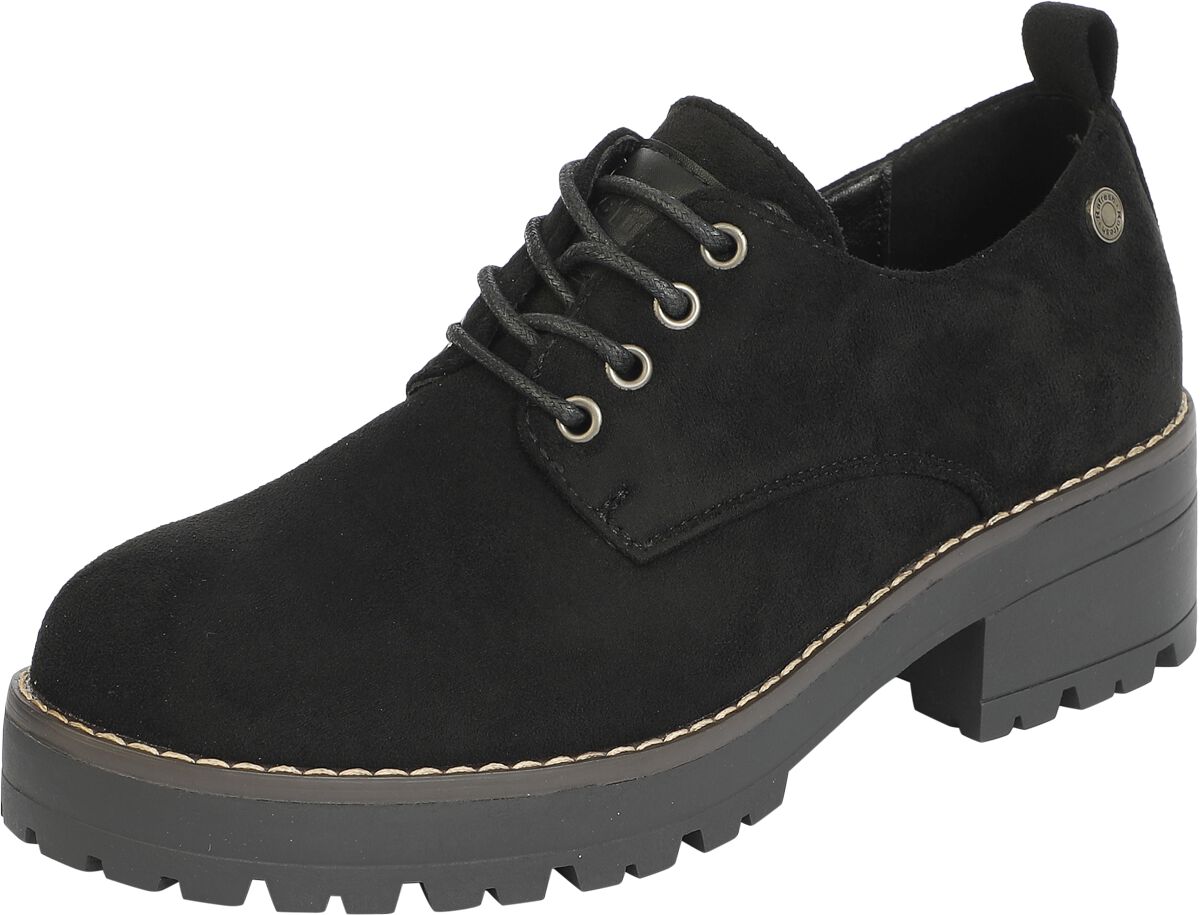 Refresh - Gothic Halbschuh - EU36 bis EU41 - für Damen - Größe EU36 - schwarz von Refresh