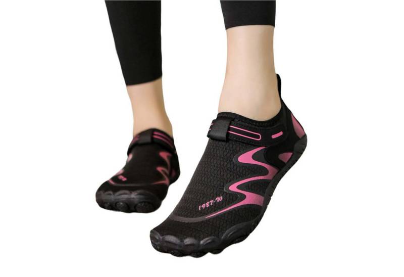 Refttenw Badeschuhe Wasserschuhe Strandschuhe Schnelltrocknende Atmungsaktiv Barfußschuh Leicht Schuhe für Wassersport für Damen Herren von Refttenw