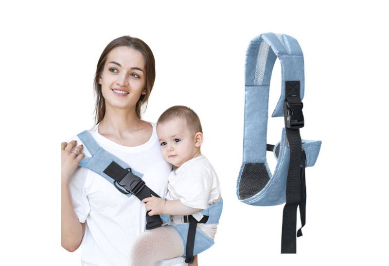 Refttenw Bauchtrage Verstellbar Tragbare Rutschfeste Weiche Hüftsitzgurte Babytrage von Refttenw