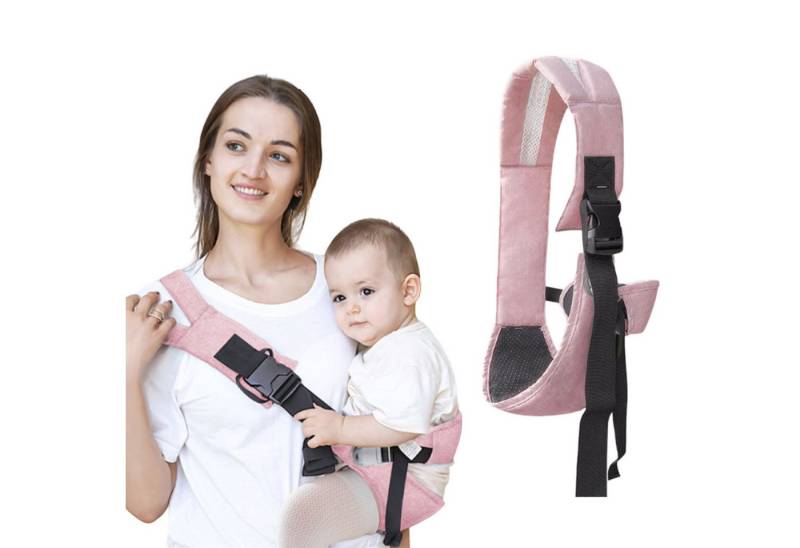 Refttenw Bauchtrage Verstellbar Tragbare Rutschfeste Weiche Hüftsitzgurte Babytrage von Refttenw