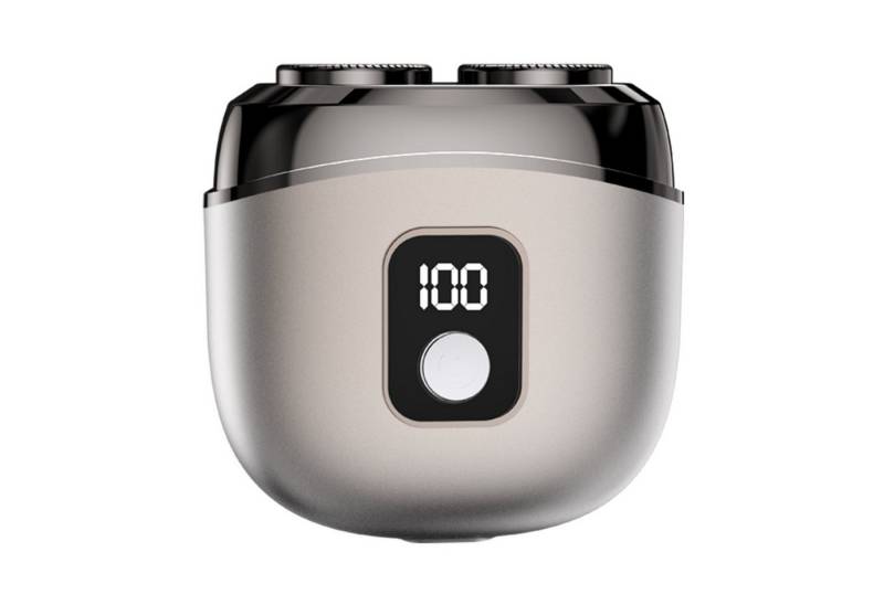 Refttenw Elektrorasierer Mini Rasierer Herren Elektrisch Trockenrasierer mit Leistungsanzeige, IPX7 Wasserdicht, 8000rpm Motor, Doppelring-Scherkopf von Refttenw