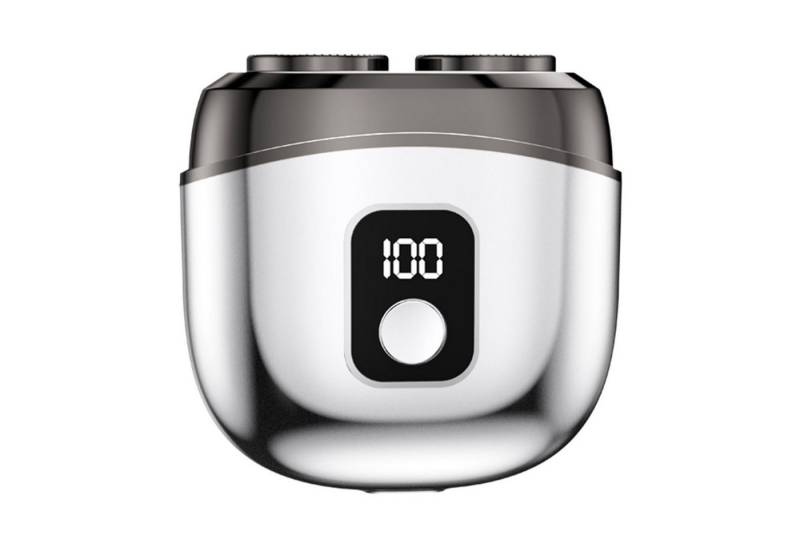 Refttenw Elektrorasierer Mini Rasierer Herren Elektrisch Trockenrasierer mit Leistungsanzeige, IPX7 Wasserdicht, 8000rpm Motor, Doppelring-Scherkopf von Refttenw