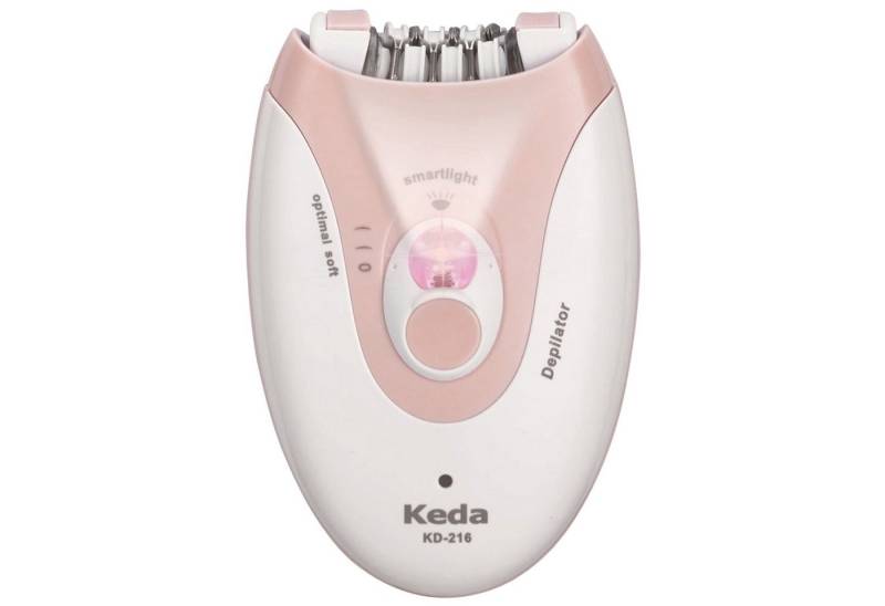 Refttenw Epilierer Damen Gesicht Kabellose Damenrasierer Elektrisch Helles LED-Licht, für Gesicht Nase Achseln Intimbereich Bikinizone von Refttenw