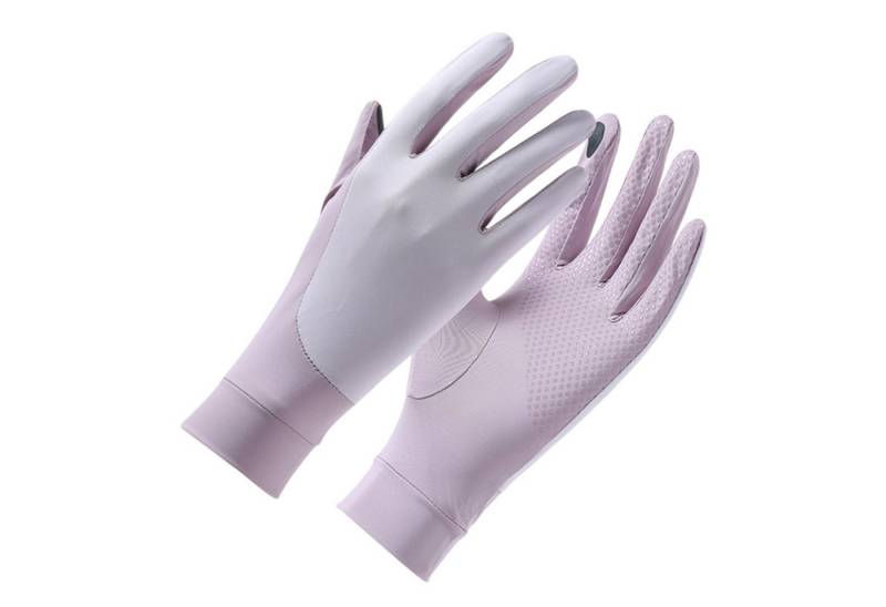 Refttenw Fahrradhandschuhe Damen UV Sonnenschutz Handschuhe, Sommer Touchscreen Schutzhandschuhe von Refttenw
