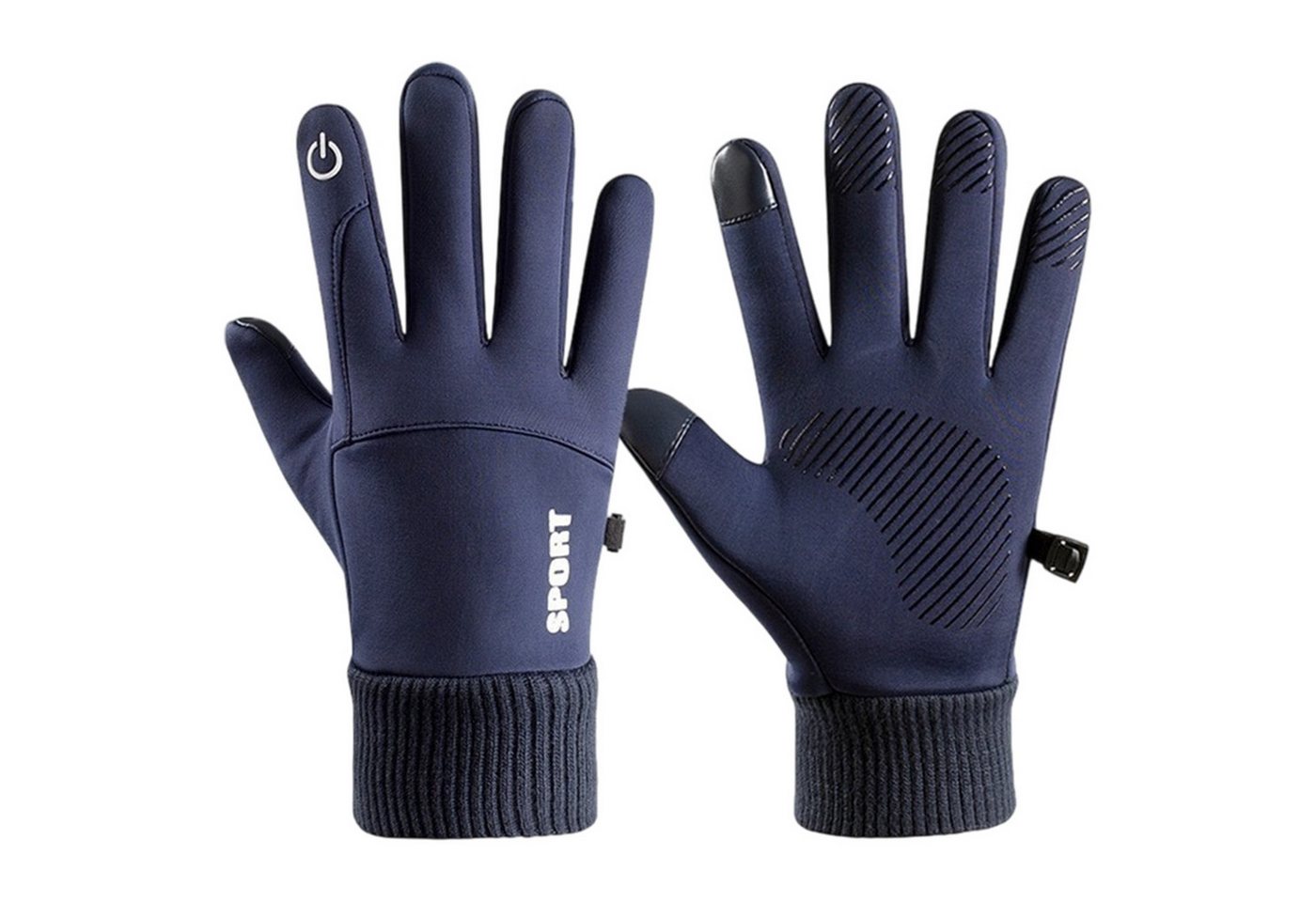 Refttenw Fahrradhandschuhe Herren Handschuhe Damen - Wasserabweisend, Warme & Touchscreen Laufhandschuhe - Winddichte & Rutschfest von Refttenw