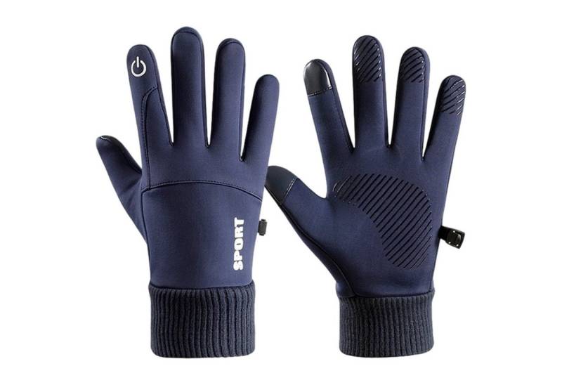 Refttenw Fahrradhandschuhe Herren Handschuhe Damen - Wasserabweisend, Warme & Touchscreen Laufhandschuhe - Winddichte & Rutschfest von Refttenw