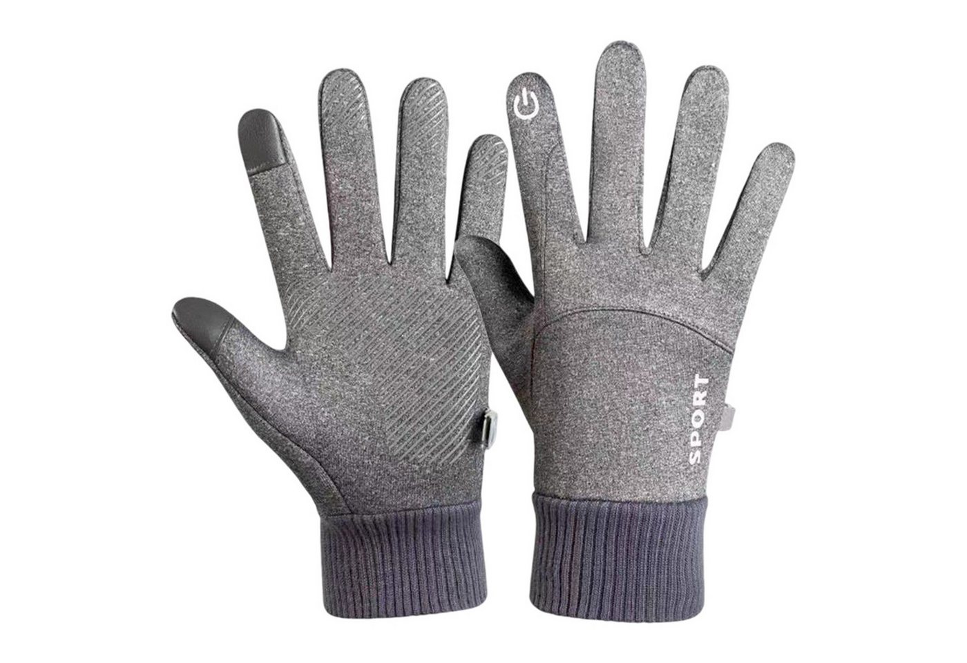 Refttenw Fahrradhandschuhe Herren Handschuhe Damen - Wasserabweisend, Warme & Touchscreen Laufhandschuhe - Winddichte & Rutschfest von Refttenw